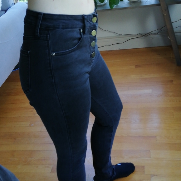 Black button up jeans by JBD - Picture 3 of 7